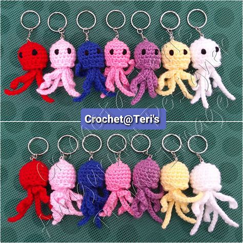 Ravelry Jellyfish Keychain Pattern By Crochet At Teri S