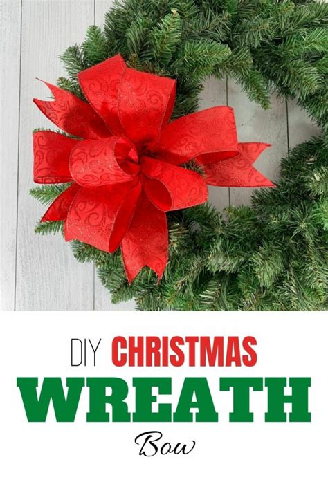 How To Make A Christmas Wreath Bow Video Southern Charm Wreaths