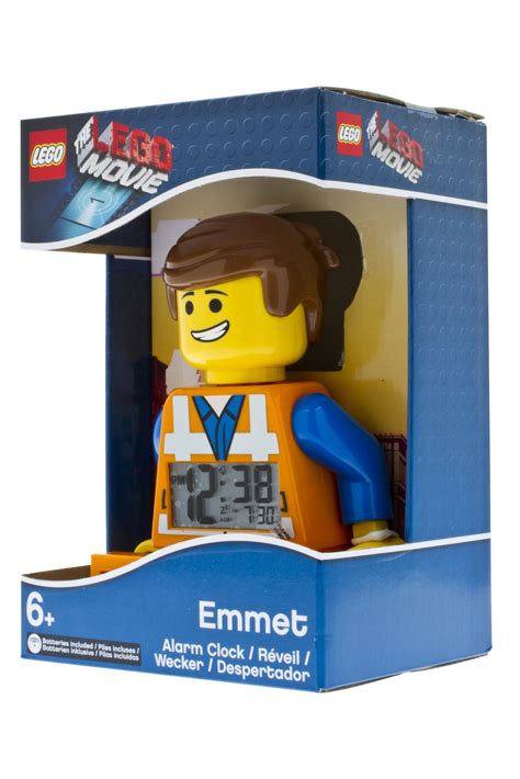 Lego® Movie Emmet Minifigure Alarm Clock The Pse Group