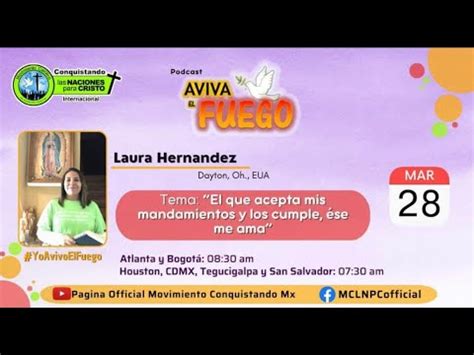 Podcast Aviva El Fuego Tema El Que Acepta Mis Mandamientos Y Los