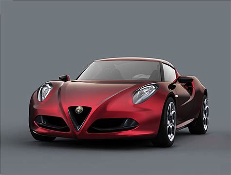 Mecanews Cuorezinho Alfa revela o 4C seu conceito de coupé