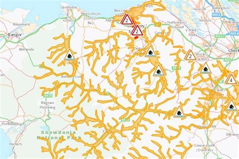 Storm Babet The Flood Warnings And Alerts In Place Across North Wales