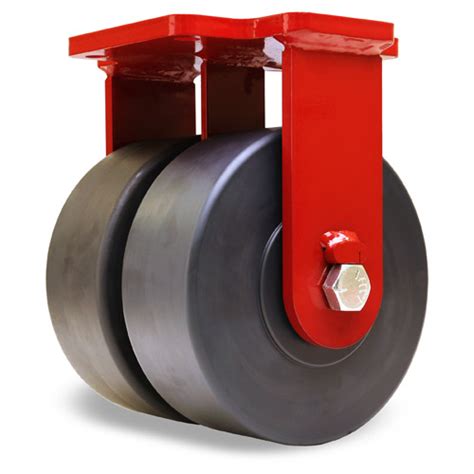 Extra Heavy Duty Dual Wheel Casters Better Floor Protection