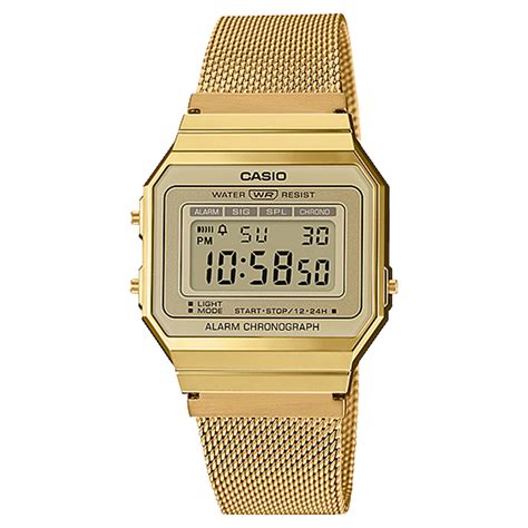 A700WMG-9AVT | Vintage Full Gold Metal Watch | CASIO