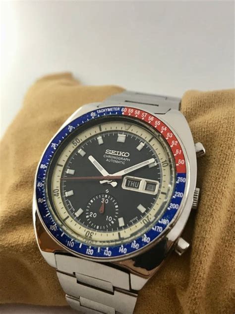 Seiko NO RESERVE PRICE Pogue Pepsi Automatic Catawiki