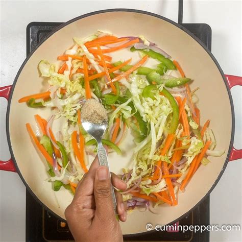 Chapati Noodles Recipe Roti Noodles Cuminpeppers