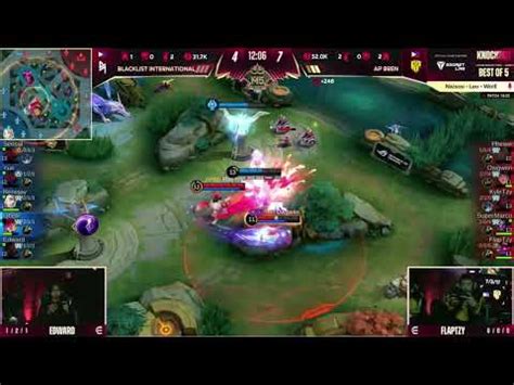 Mlbb M Game Ap Bren Vs Blacklist International Youtube