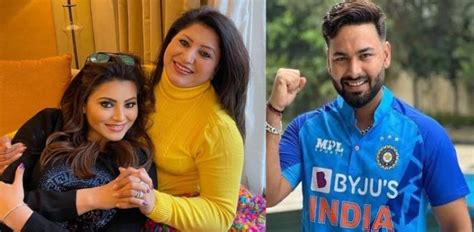 Urvashi Rautela Mother Posts About Rishabh Pant Netizens React