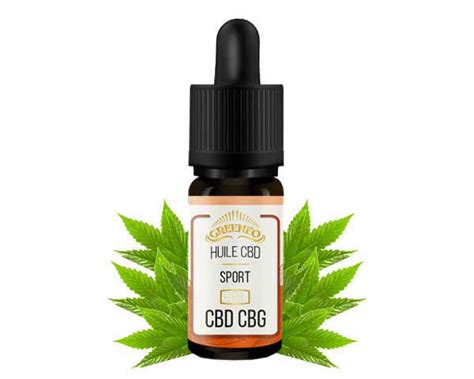 Huile Cbd Sport Greeneo Achat Cbg R Cup Ration Musculaire D Tente