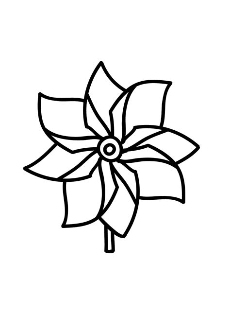 Pinwheel Mandala Coloring Pages Coloring Pages