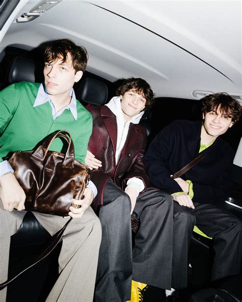 Getting Ready: The Sturniolo Triplets Suit Up for Prada's Fall/Winter