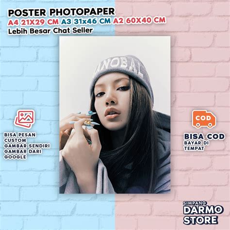 Jual Poster Lalisa Blackpink Single Yg Black Pink Lisa Hiasan Dinding