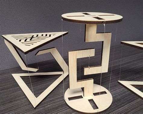 Impossible Table Tensegrity Levitation Optical Illusion Steampunk