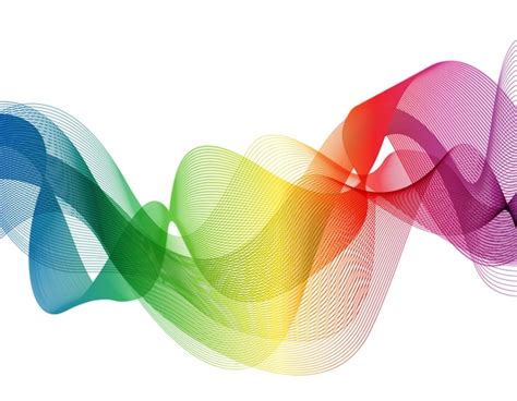 Premium Vector Abstract Wave Background Colorful