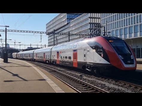 SBB RABe 502 TWINDEXX abfahrt in Zürich HB YouTube