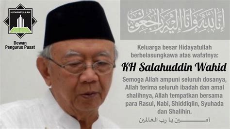 Kenang Almarhum Gus Sholah Sebagai Pemimpin Dan Ulama Website Resmi