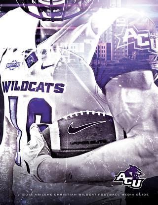 Acu Wildcat Football Media Guide Abilene Christian University