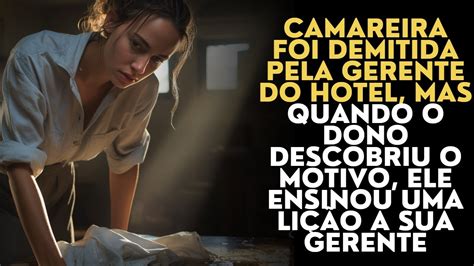 Camareira Foi Demitida Pela Gerente Do Hotel Mas Quando O Dono