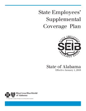 Fillable Online Alseib State Employees Supplemental Coverage Plan