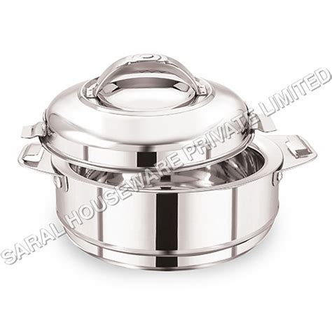 Metal Esteelo Sleek Stainless Steel Hot Pot At Best Price In Vasai