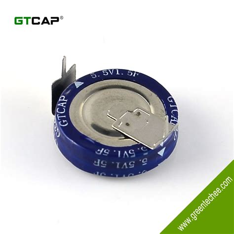 Gtcap H Type Super Capacitor Battery F V V For Smart Meter