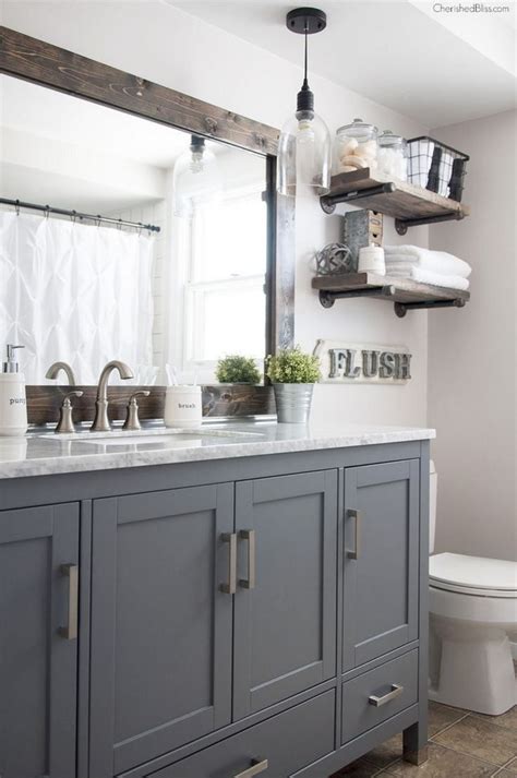 99 Beautiful Urban Farmhouse Master Bathroom Remodel 15