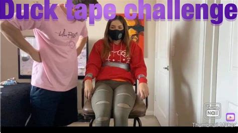 Duck Tape Challenge On Girlfriend Youtube