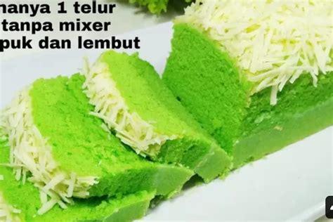 LEMBUT DAN ENAK Resep Bolu Kukus Tanpa Mixer Dengan 1 Telur Untuk