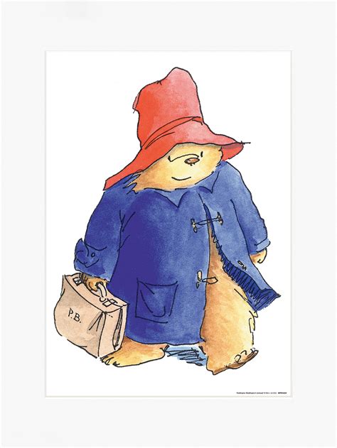 Paddington Bear Paddingtons Suitcase Mounted Print The Art Group