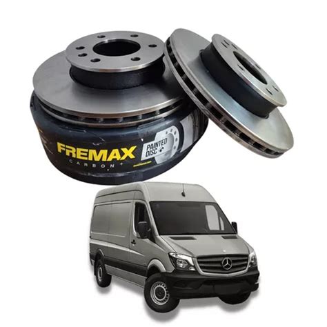 Par Disco Freio Dianteiro Ventilado Mercedes Sprinter