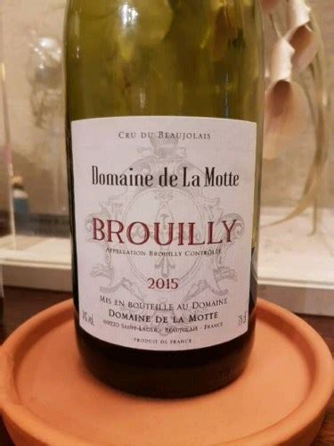 Domaine De La Motte Laurent Charrion Brouilly Vivino US