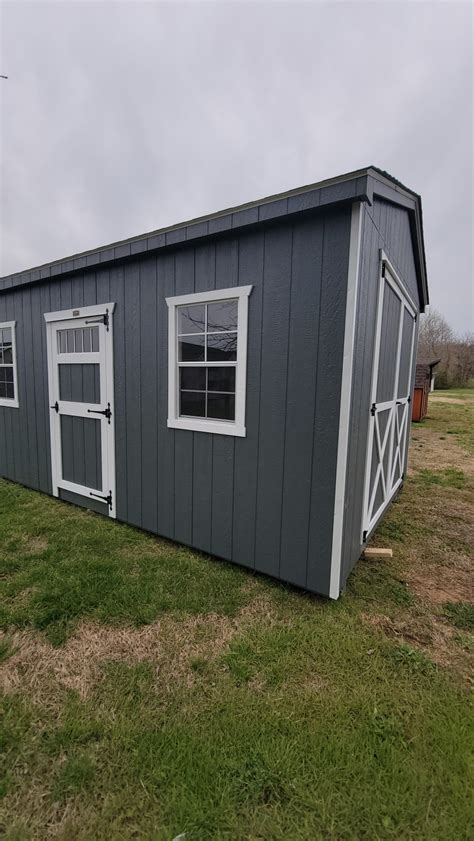 Storage Shed 12 x 18 x 8 Cottage, Stock #26112-L, Price $7674.00