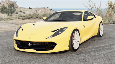 Ferrari 812 Superfast 2018 V3 5 Para BeamNG Drive