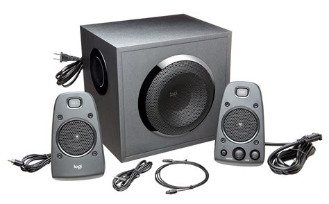 Logitech Z Powerful Thx Certified Speaker System With Optical