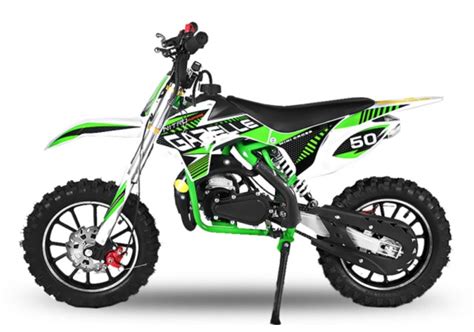 La Dirt Bike Enfant Gazelle Deluxe Ultra Sportive De Couleur Vert Est