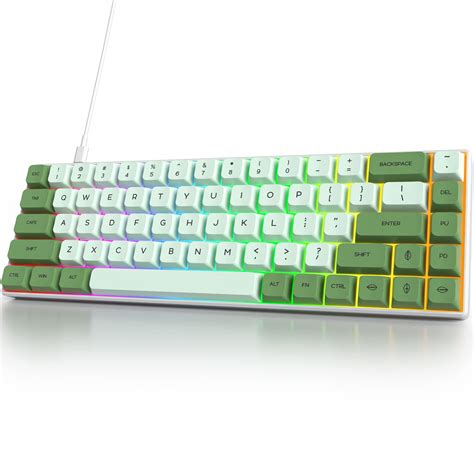 Owpkeenthy Teclado Mec Nico Para Juegos Con Cable Por Ciento