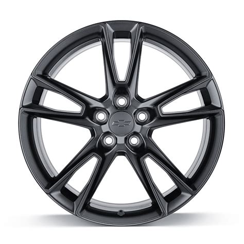 2020 Camaro 20 Inch Wheel 5 Split Spoke Satin Black 20 X 95