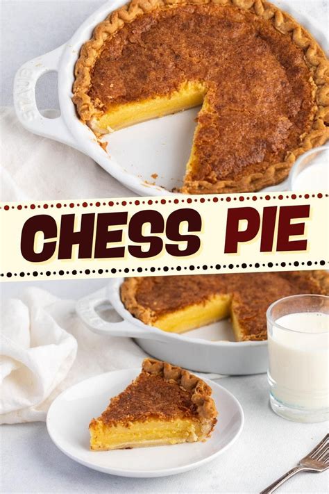 Classic Chess Pie Recipe Easy Dessert Insanely Good