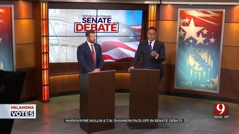 Oklahoma Senate Candidates Debate Ahead Of Primary Runoff