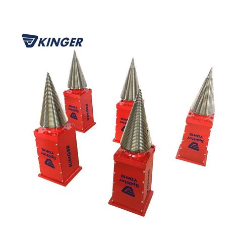 Kinger Log Splitter Hydraulic Wood Splitting Cone For Log Cutter