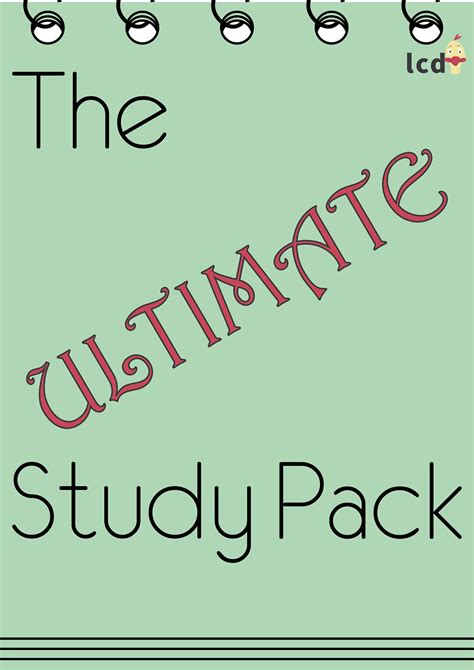 The Ultimate Study Pack A Guide To Studying Study Guide Etsy