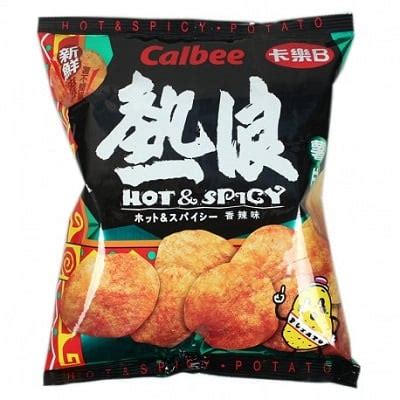 Calbee Hong Kong Hot Spicy Potato Chips Snack Affair