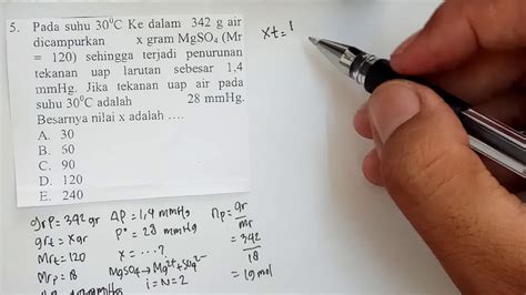 Contoh Soal Tekanan Uap Studyhelp