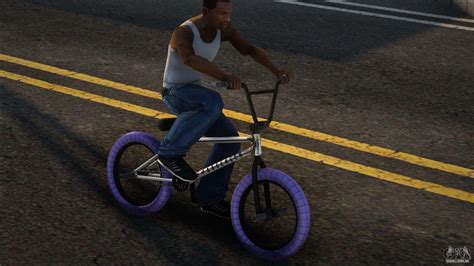 BMX Poland Purple Para GTA San Andreas