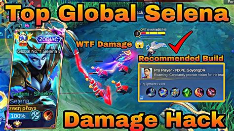 Zren Plays The Top Global Selena Best Build Recommended Build