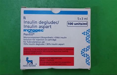 Insulin Degludec Insulin, 100 IU/ml at ₹ 1350/piece in Manjalumoodu ...