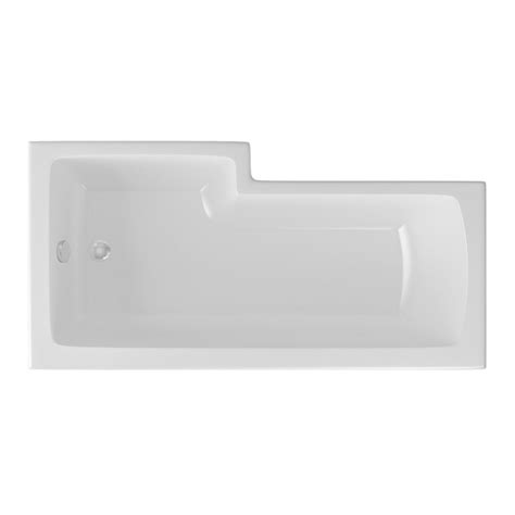 Beaufort Shannon 1500 X 850mm Rh L Shape Shower Bath Low Price