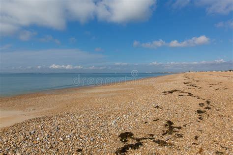 Hayling Island Beach Near Portsmouth South Coast Of England Uk Stock