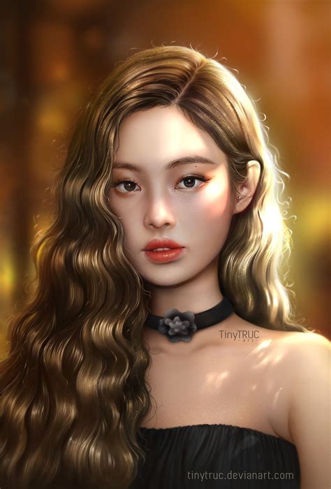 Artstation Jennie Blackpink Fan Art Tiny Truc Blackpink Black Pink Kpop Fan Art