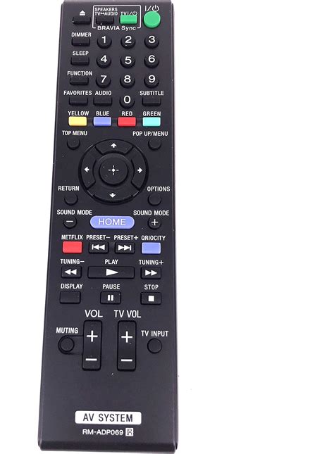 Amazon Kit Rm Adp Remote Control For Sony Av System Hbdt